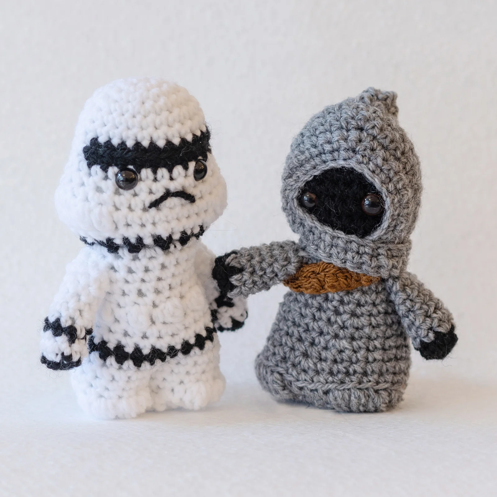 crochet Star Wars figures