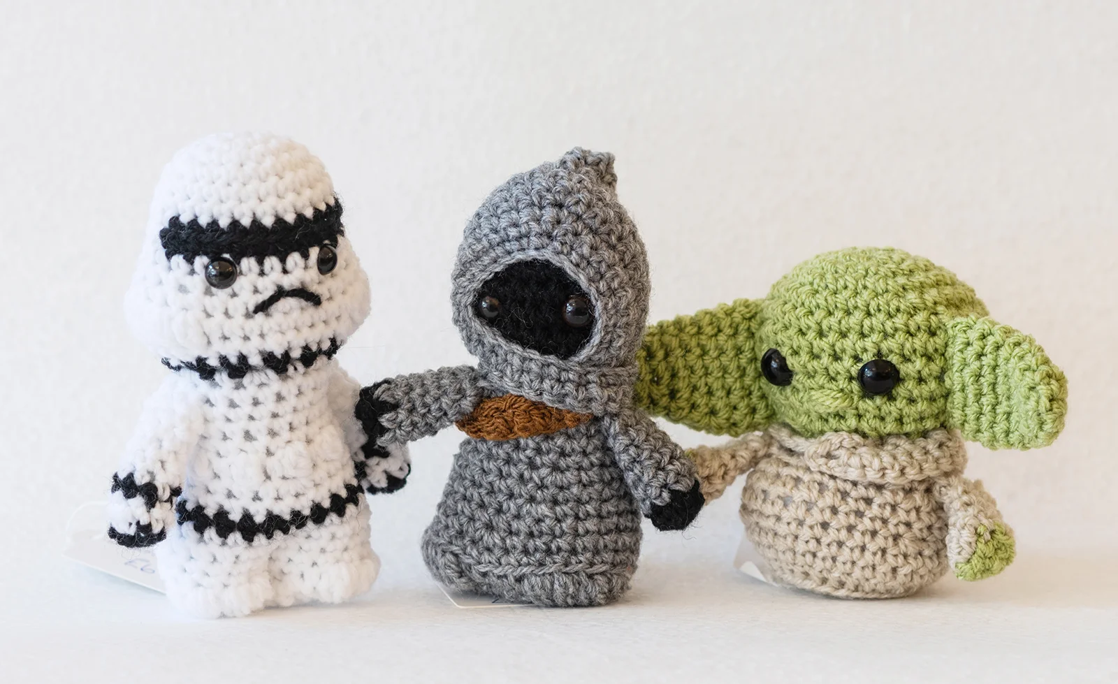 crochet Star Wars figures small