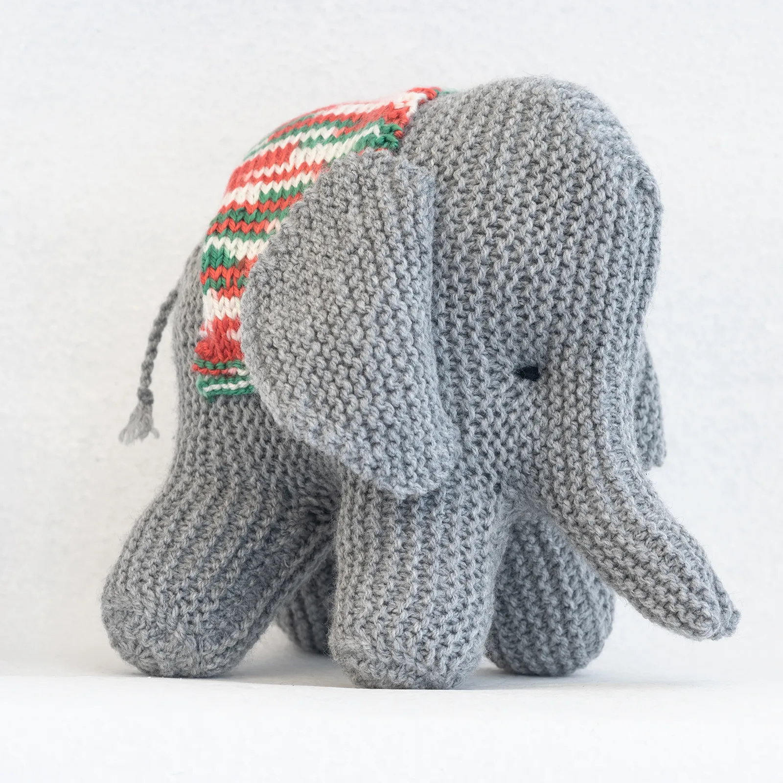 Hand Knitted Elephant