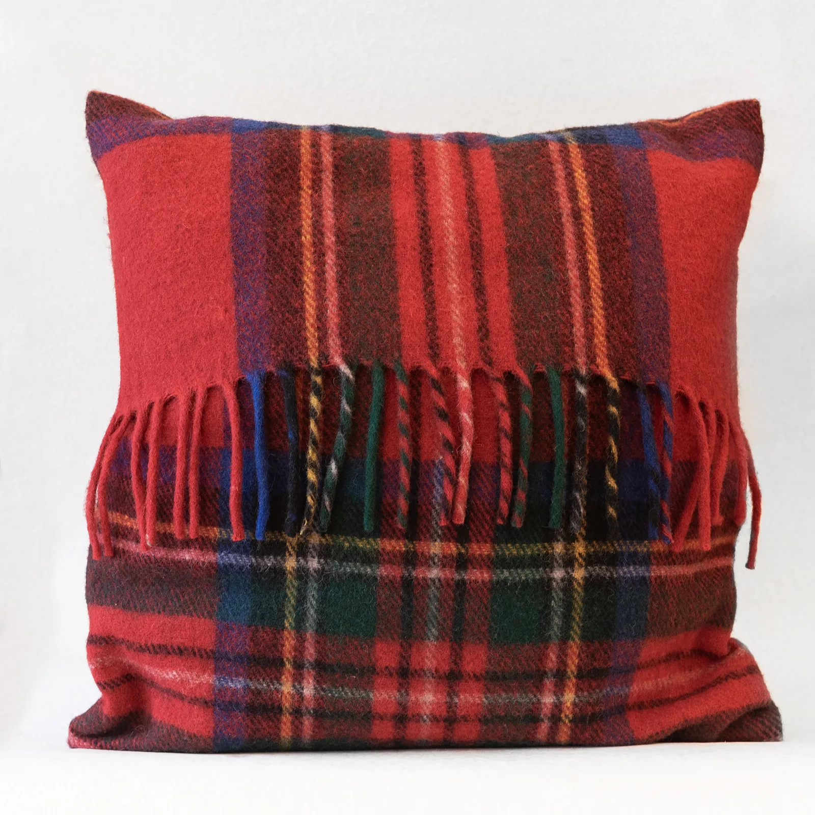 hand made red tartan